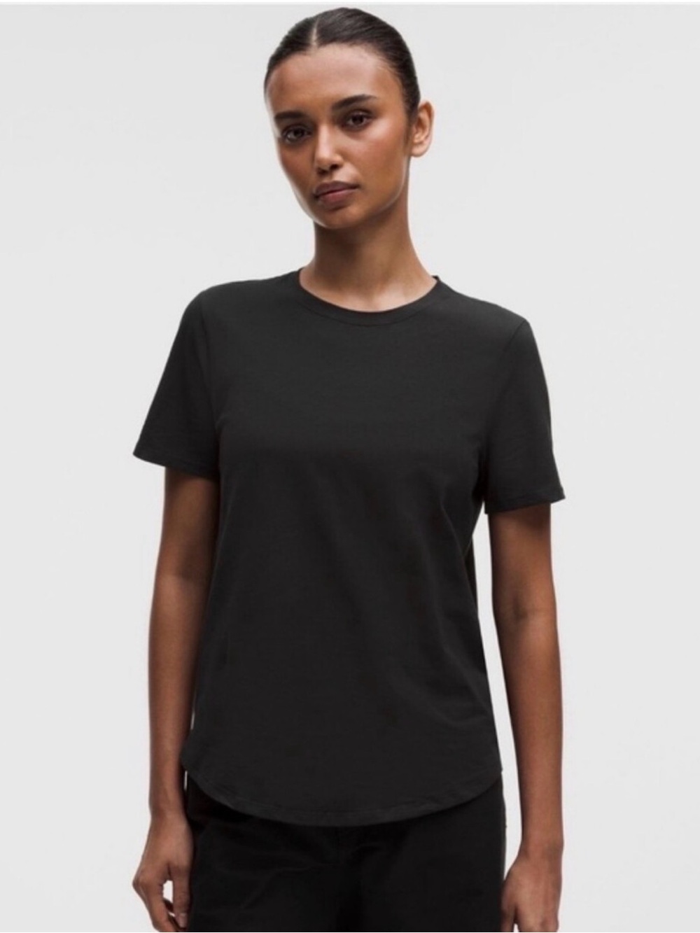 Lululemon Love Crew Black Short Sleeve Tee T-Shirt